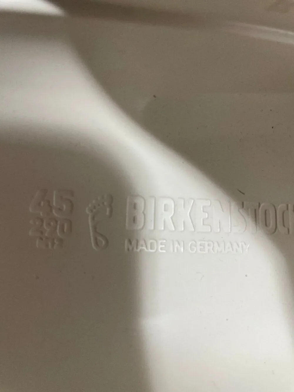 Birkenstock Arizona Essentials EVA Sandals, Eggshell Men's Sz 12 New without Box